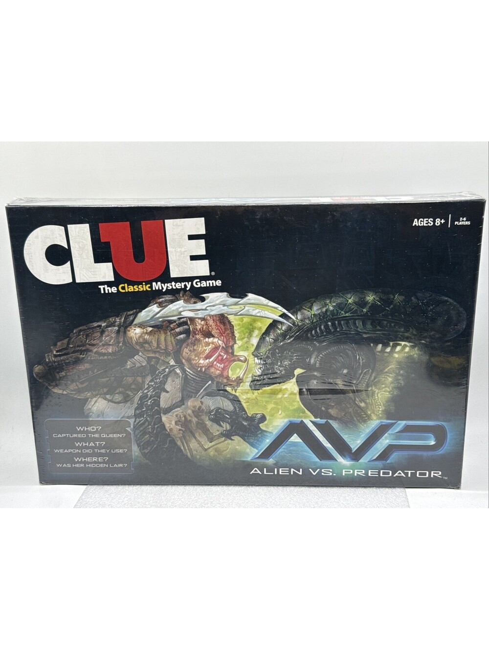 Clue Classic Mystery: Alien Vs Predator Hasbro Family Board Game, 2016 USAopoly